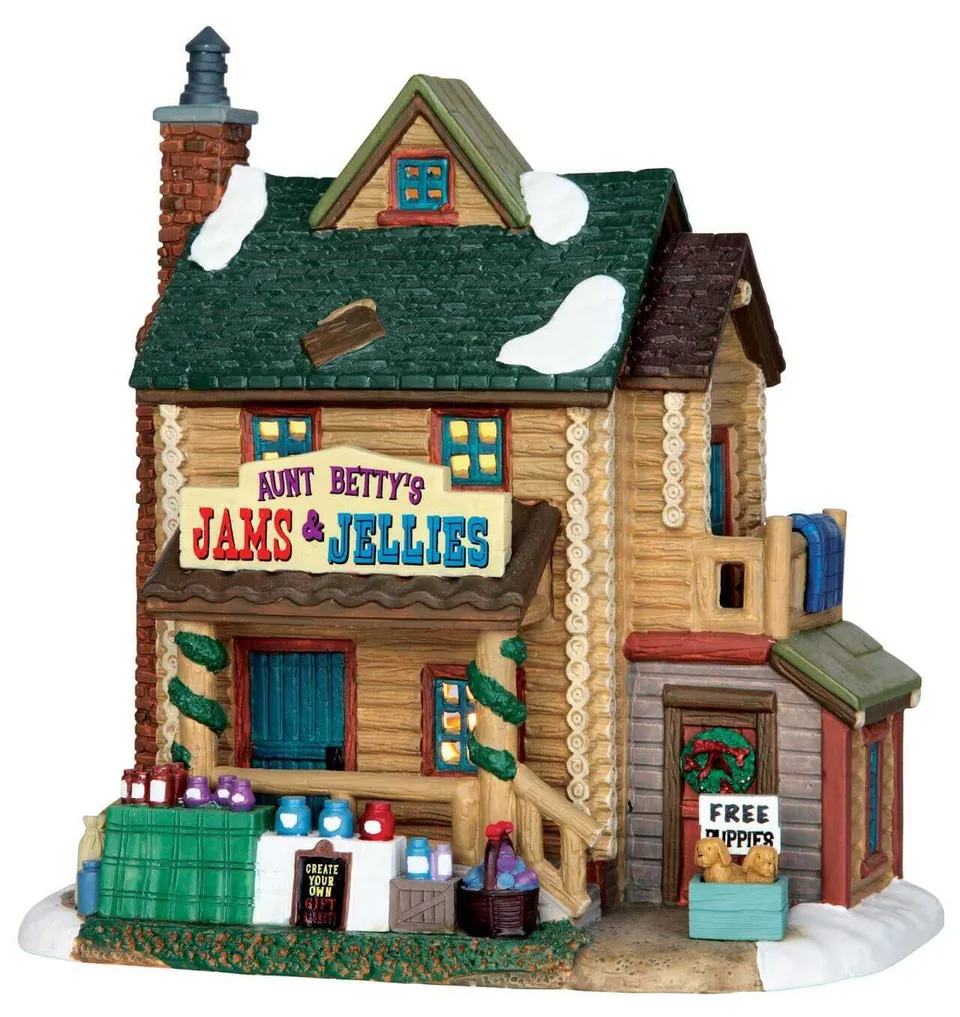 lemax-aunt-betty-s-jams-jellies-boutique-confiserie-village-de-no-l image 1