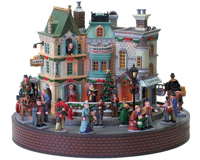 lemax-city-sidewalks-trottoirs-de-village-miniature image 1