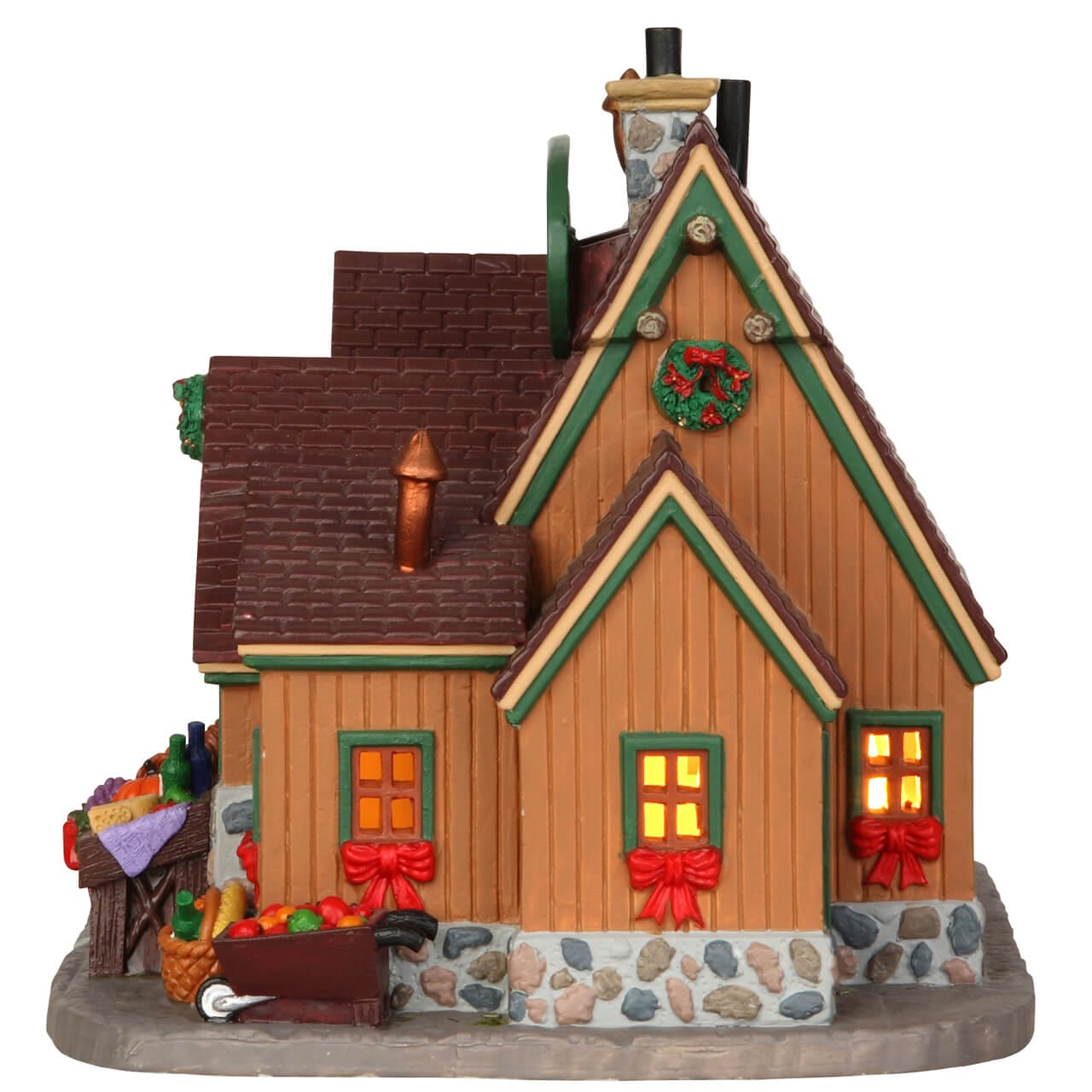 lemax-cornucopia-baskets-bows-d-cor-corne-d-abondance-automne image 2