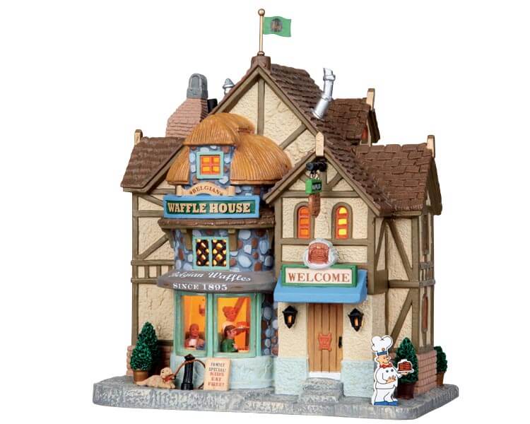 lemax-belgian-waffle-house-maison-de-gaufres-lumineuse image 4
