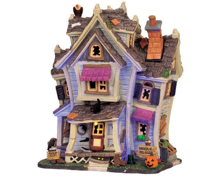 lemax-goosebumps-manor-maison-hant-e-lumineuse-spooky-town image 1
