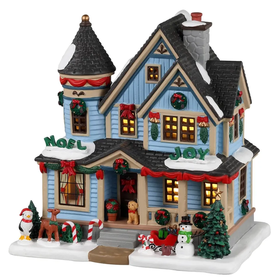lemax-christmas-joy-residence-maison-miniature-lumineuse image 1