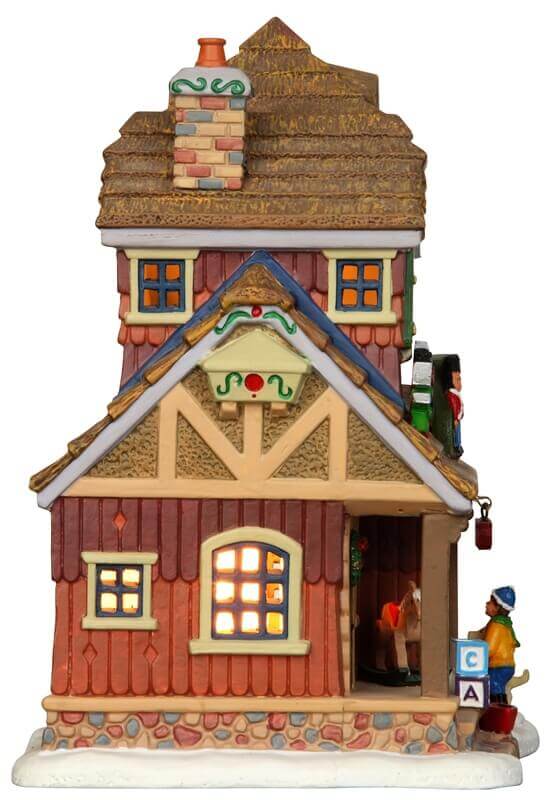 lemax-geppetto-s-toy-shop-boutique-miniature-lumineuse-de-no-l image 2