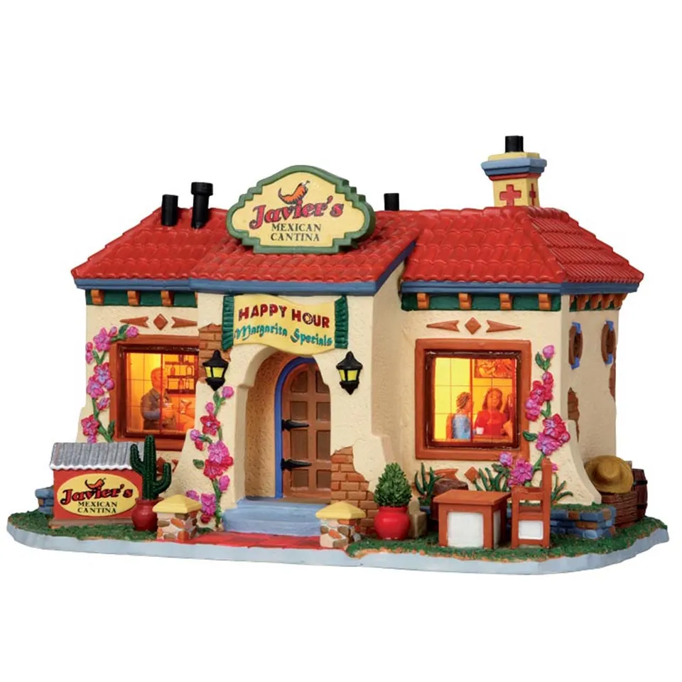 lemax-javier-s-maison-miniature-lumineuse-village-de-no-l image 1