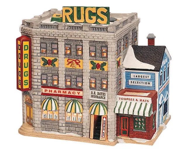 lemax-drug-store-drugstore-miniature-lumineux image 1
