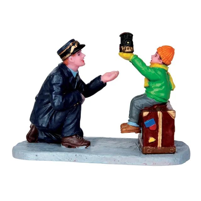 lemax-a-gift-for-the-trip-figurine-voyageurs-village-de-no-l image 1