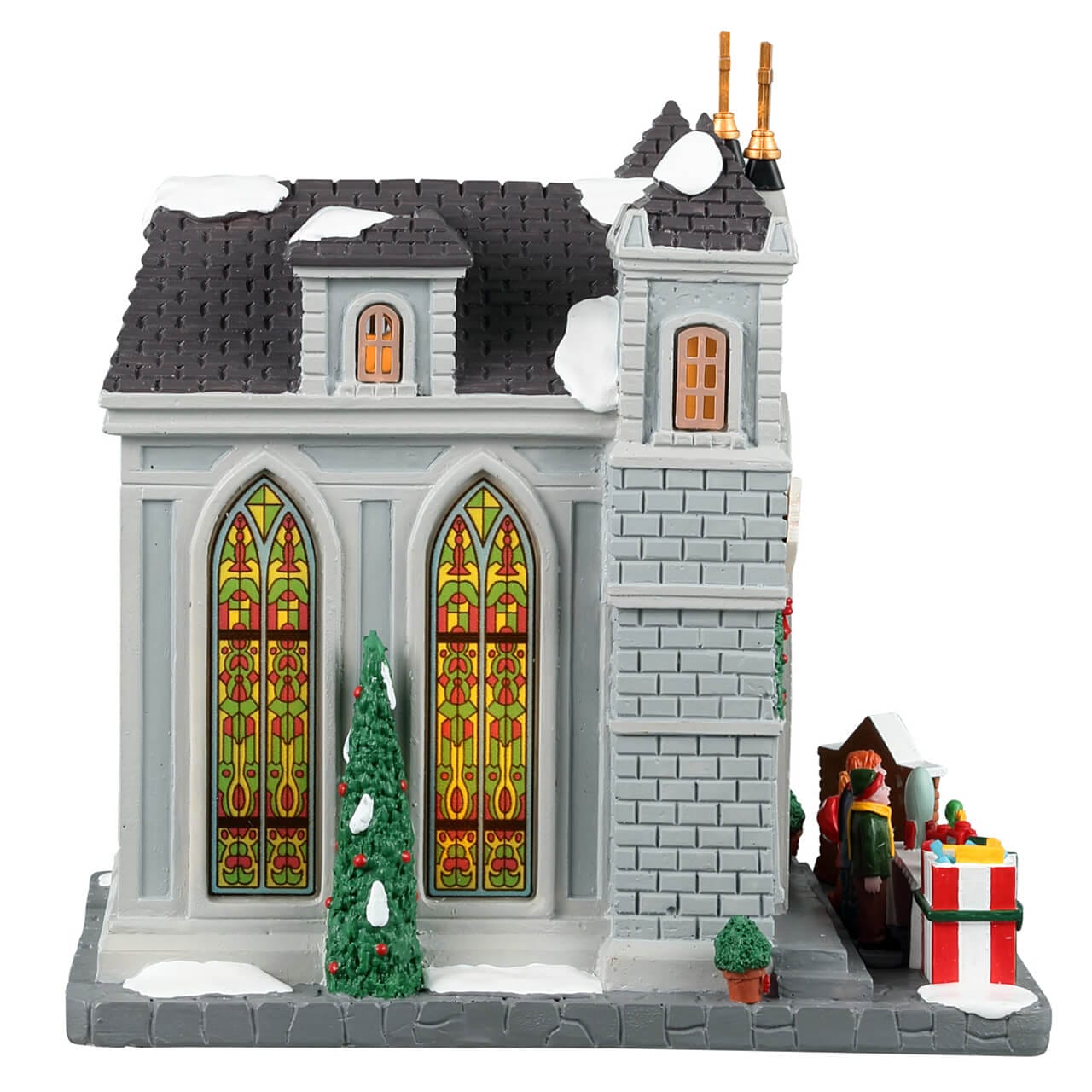 lemax-trinity-church-of-caddington-glise-miniature-lumineuse image 2