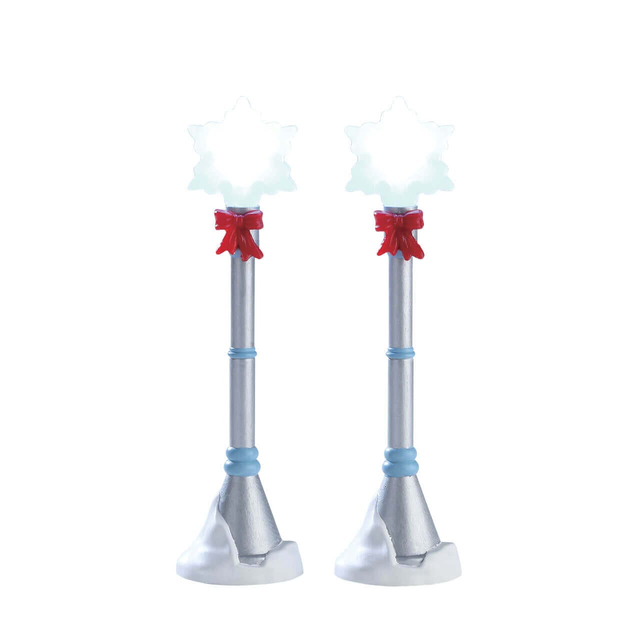 lemax-snowflake-lamp-post-set-de-2-r-verb-res-flocon image 1