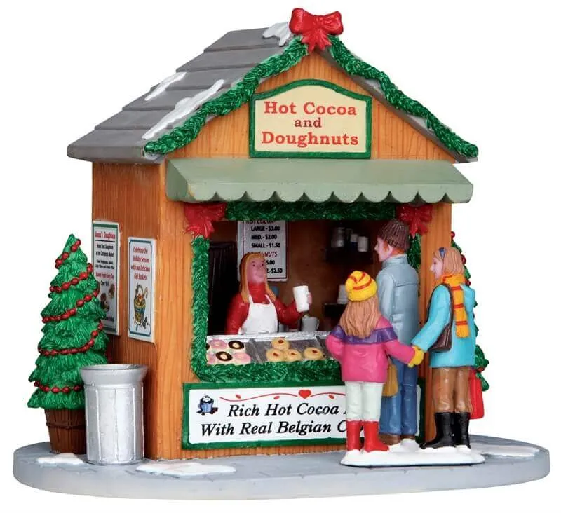 lemax-hot-cocoa-stand-stand-miniature-village-de-no-l image 1