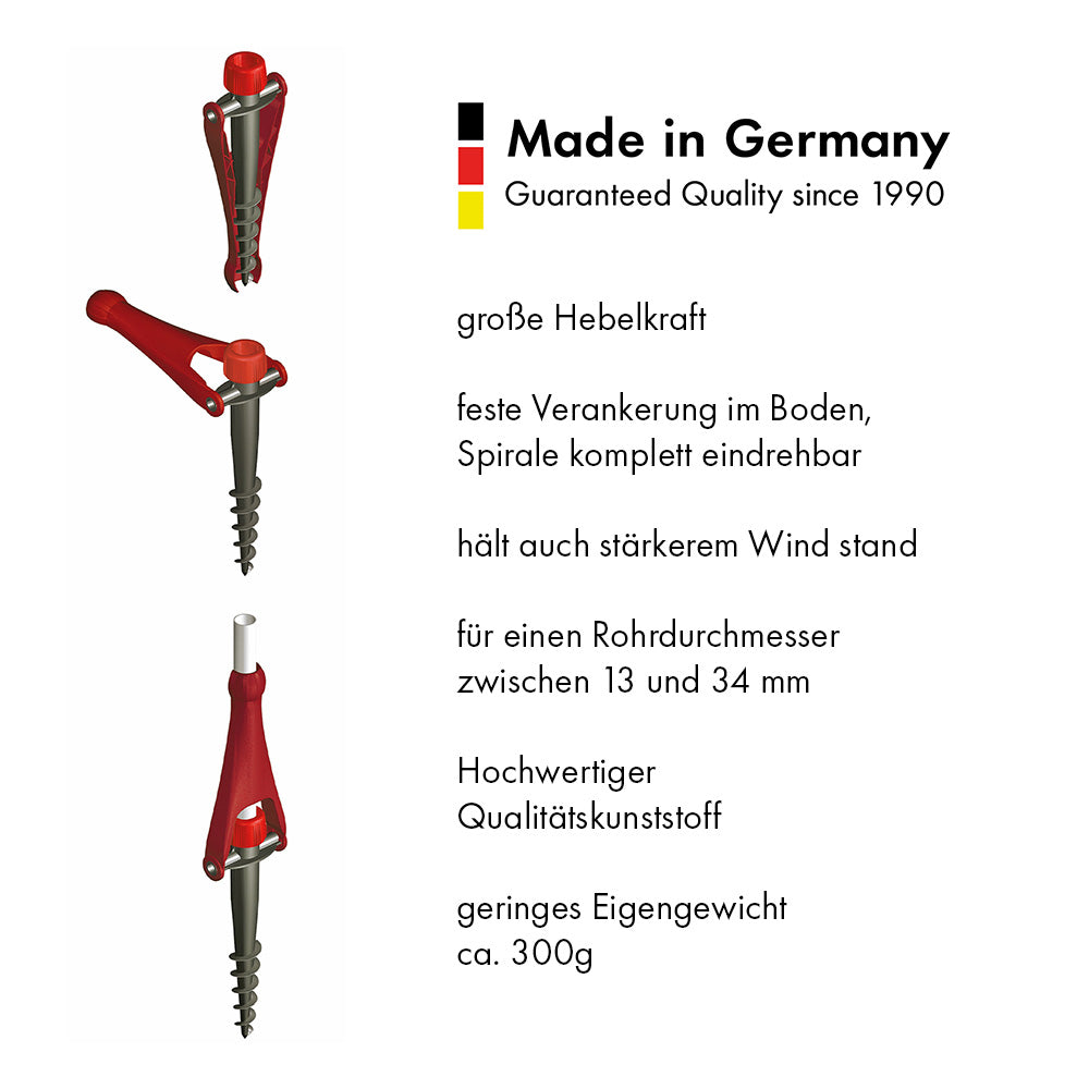krinner-vario-drill-rouge-support-h-lice-pour-parasol-et-sapin image 5