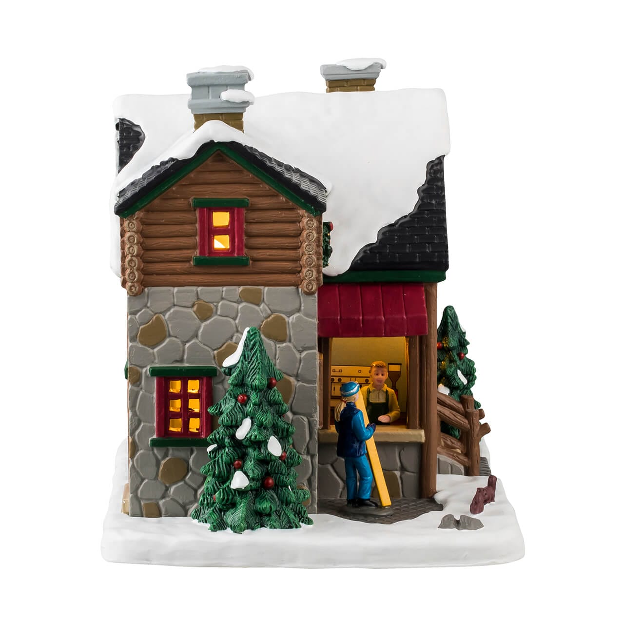 lemax-winter-s-haven-cafe-maison-lumineuse-vail-village image 2