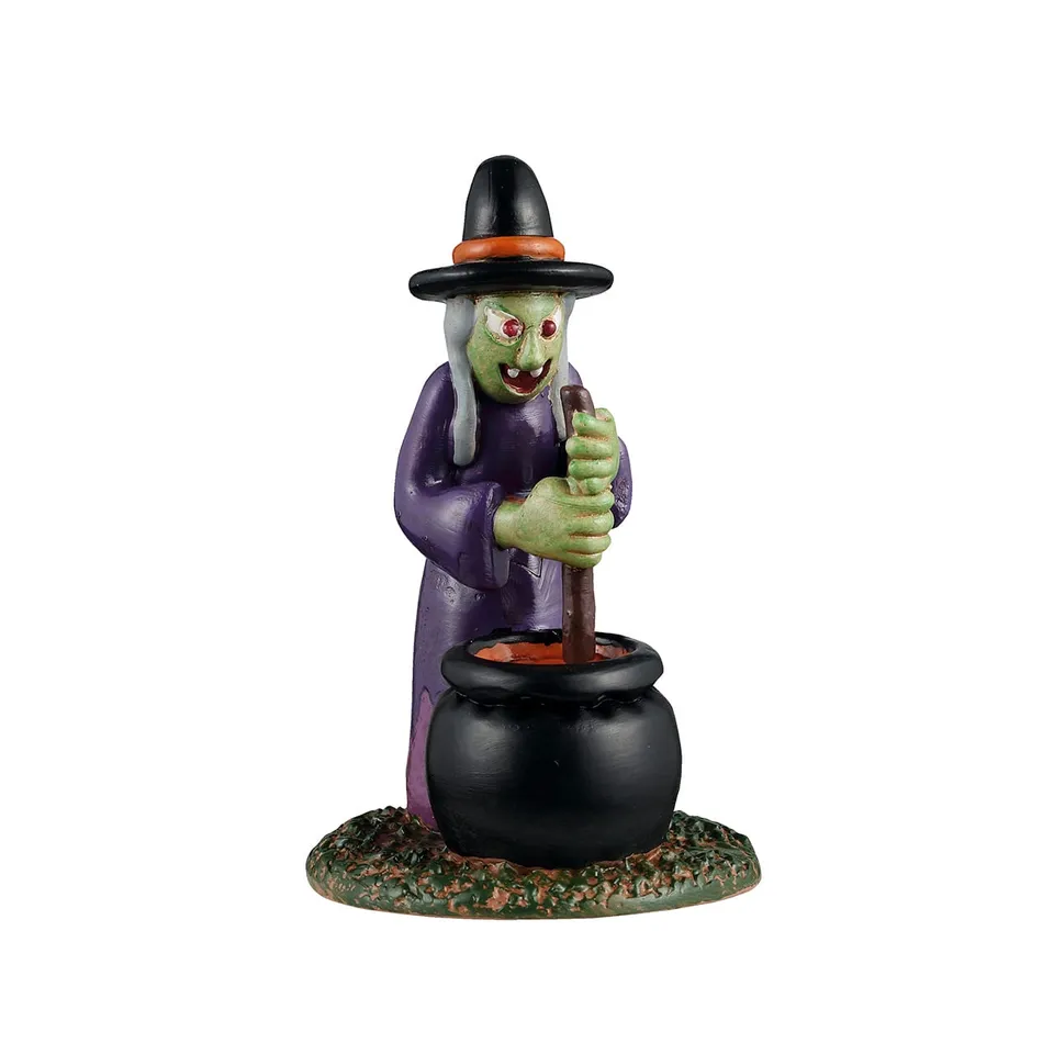 lemax-inflatable-witch-yard-decoration-figurine-sorci-re-halloween image 1
