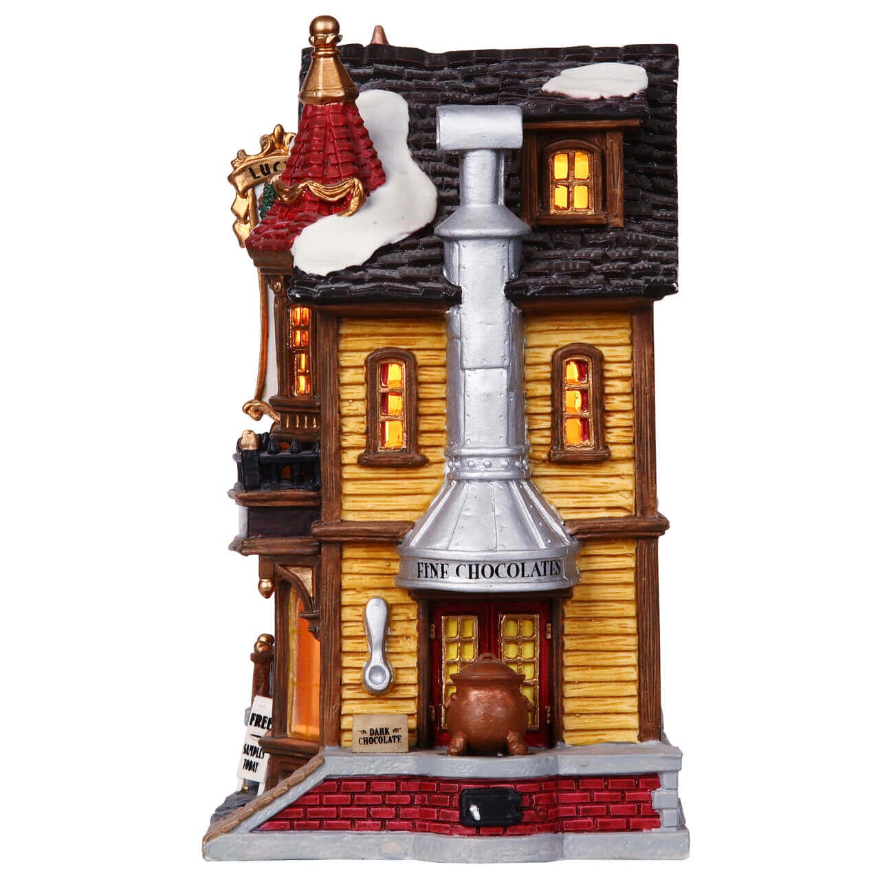 lemax-lucy-s-chocolate-shop-boutique-lumineuse-caddington image 3