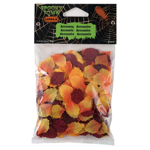 lemax-loose-maple-leaves-d-cor-feuilles-d-automne-miniature-spooky-town image 1