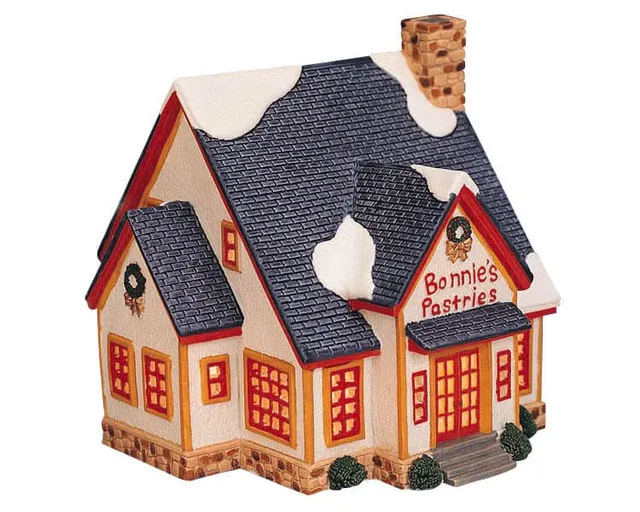 lemax-bonnie-s-pastries-boulangerie-p-tisserie-lumineuse-village-de-no-l image 1