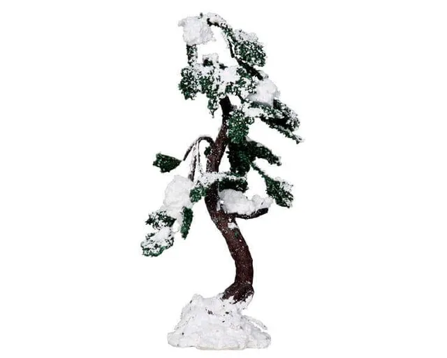 lemax-snowy-buckeye-tree-large-grand-sapin-enneig-village-miniature image 1