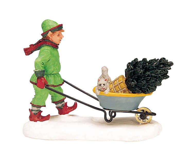 lemax-catch-a-ride-elf-personnage-lutin-miniature-de-no-l image 1