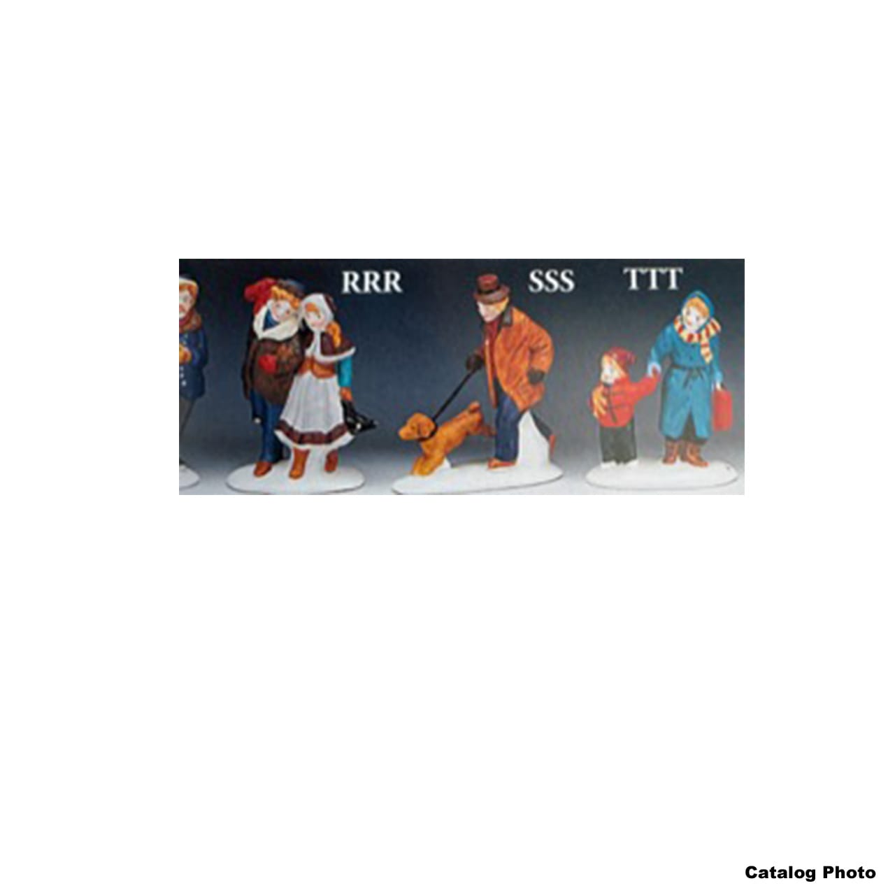 lemax-dashing-through-snow-with-dog-figurine-tra-neau-avec-chien image 1