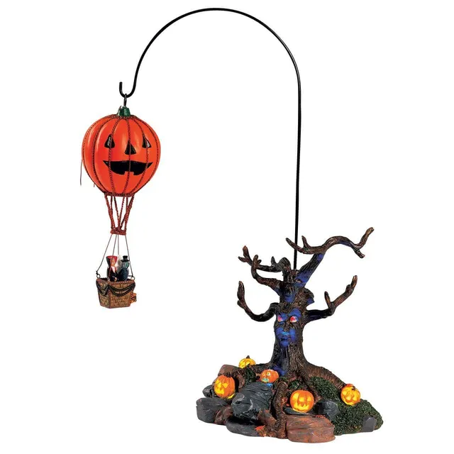 lemax-spooky-town-my-boo-tiful-balloon-montgolfi-re-citrouille-anim-e image 1
