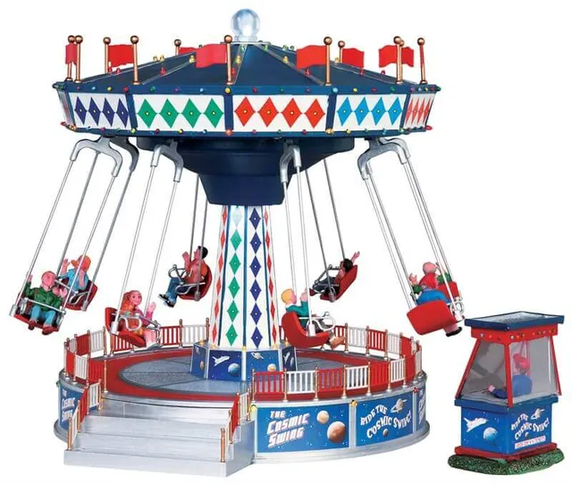 lemax-the-cosmic-swing-set-de-2-man-ge-anim-lumineux-pour-village-de-no-l image 1