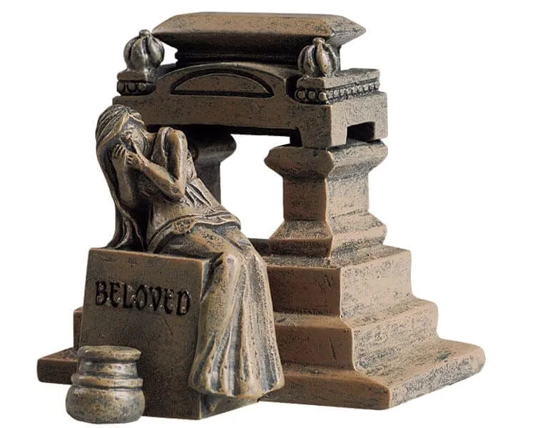 lemax-crypt-beloved-crypte-cimeti-re-spooky-town-halloween image 1