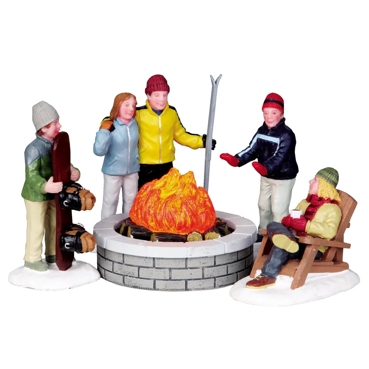 lemax-fire-pit-set-of-5-feu-de-camp-vail-village image 1