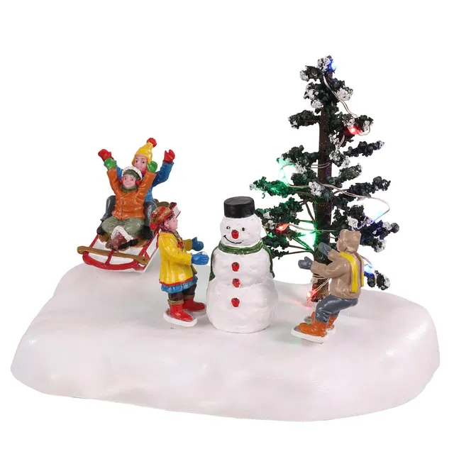 lemax-frolic-in-the-snow-village-miniature-anim image 1