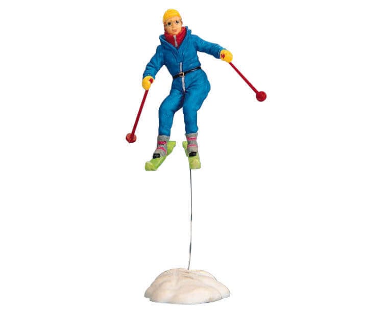 lemax-weekend-skier-figurine-miniature-skieur-village-no-l image 1