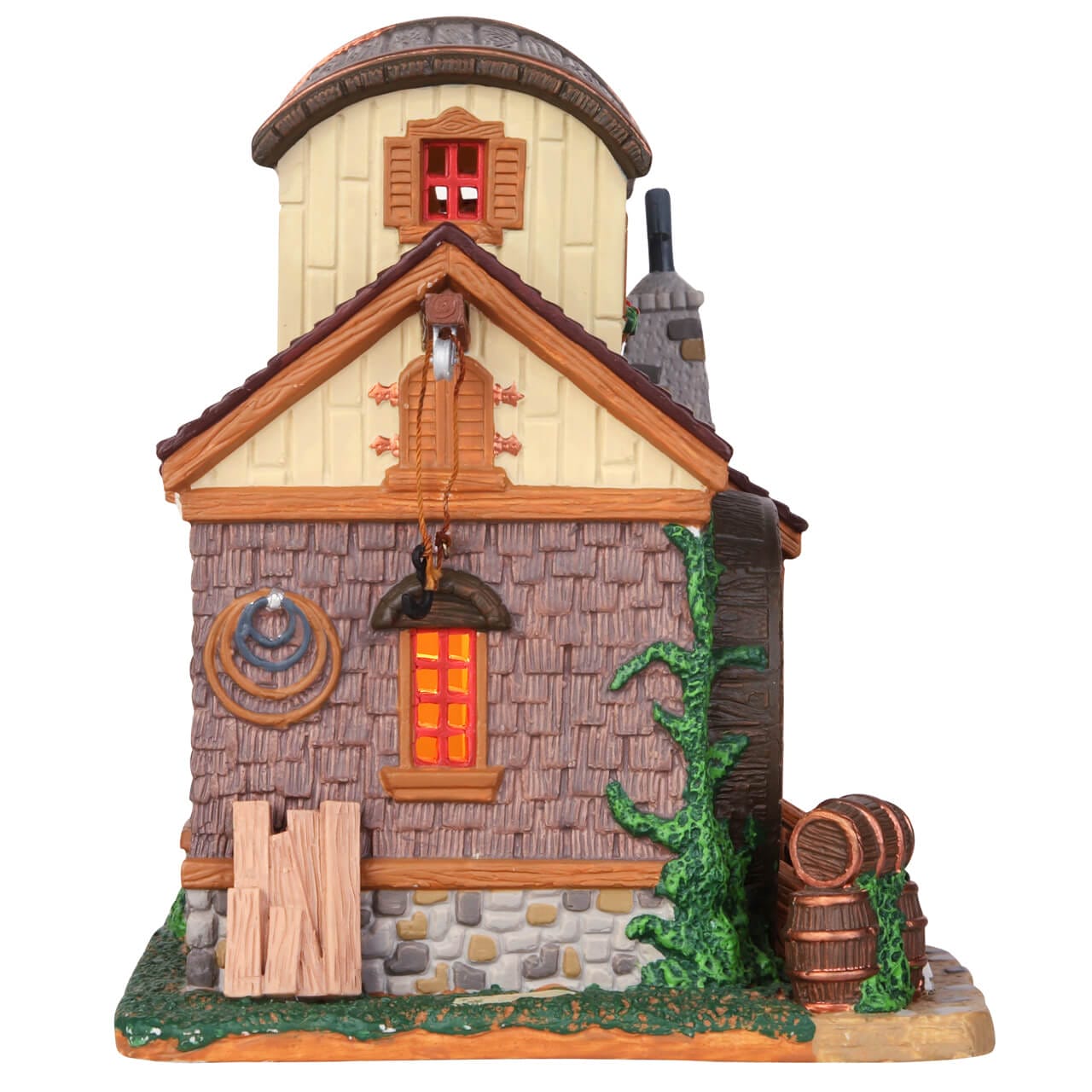 lemax-ye-olde-barrel-cask-makers-b-timent-lumineux image 3