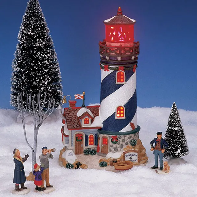 lemax-7pc-sandy-cove-lighthouse-set-set-phare-miniature-7-pi-ces image 1