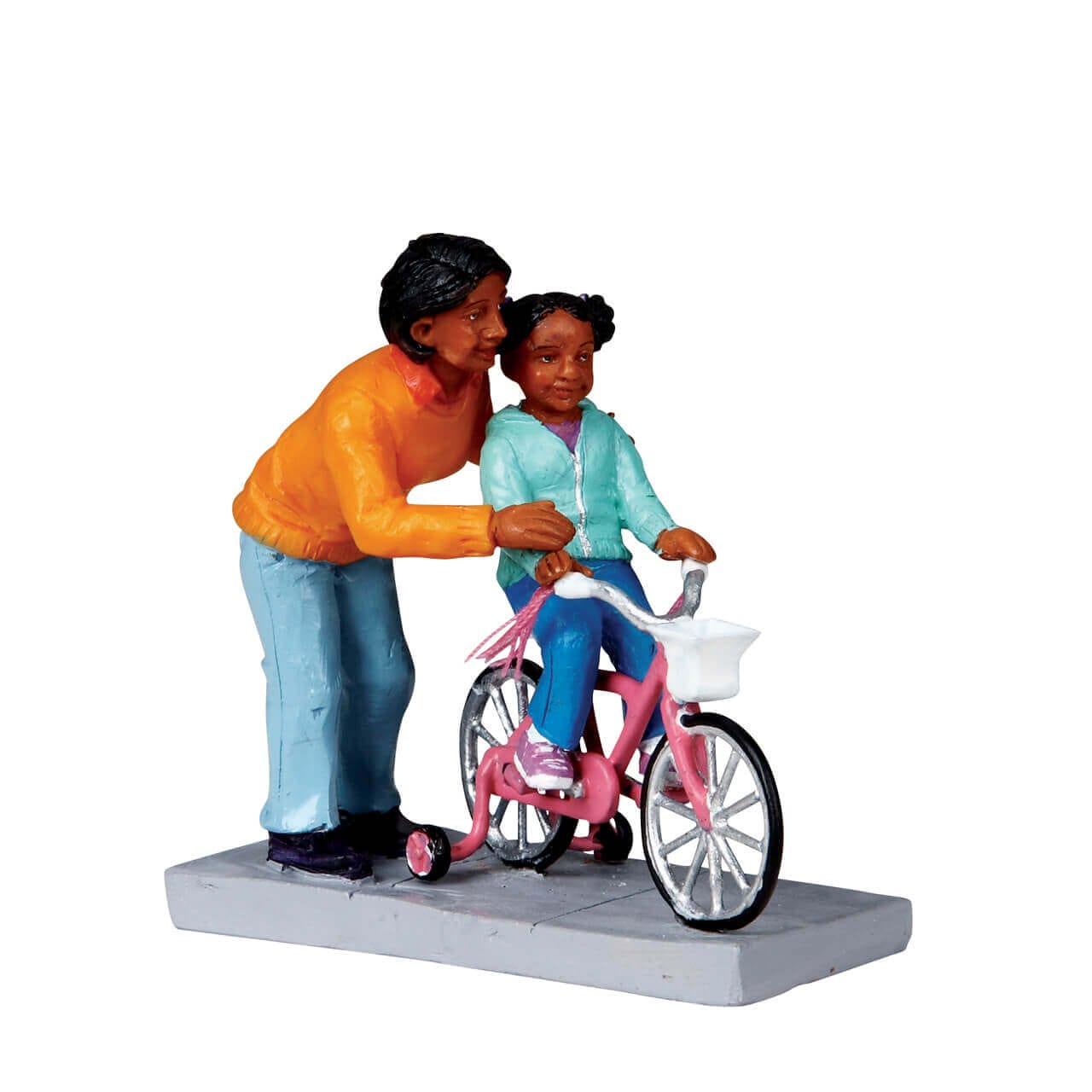 lemax-mom-lends-a-helping-hand-figurine-miniature-famille-no-l image 1