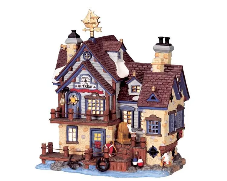 lemax-hidden-cove-seaside-retreat-b-timent-de-village-miniature image 1