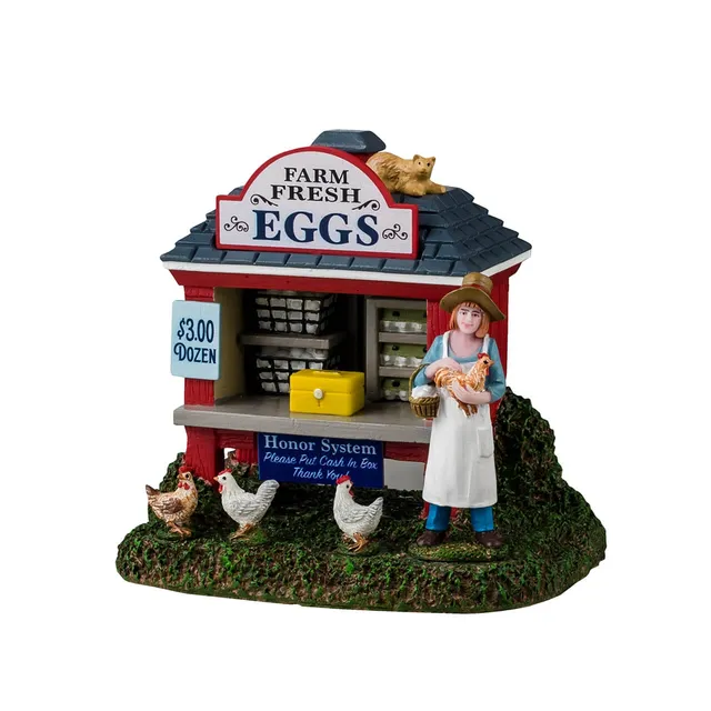 lemax-egg-cellent-egg-stand-figurine-stand-d-ufs-harvest-crossing image 1