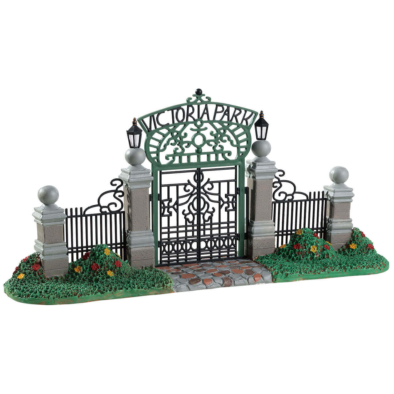 lemax-victoria-park-gateway-portail-miniature-pour-village-de-no-l image 1