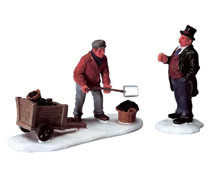 lemax-coal-man-figurine-livreur-de-charbon-miniature image 1