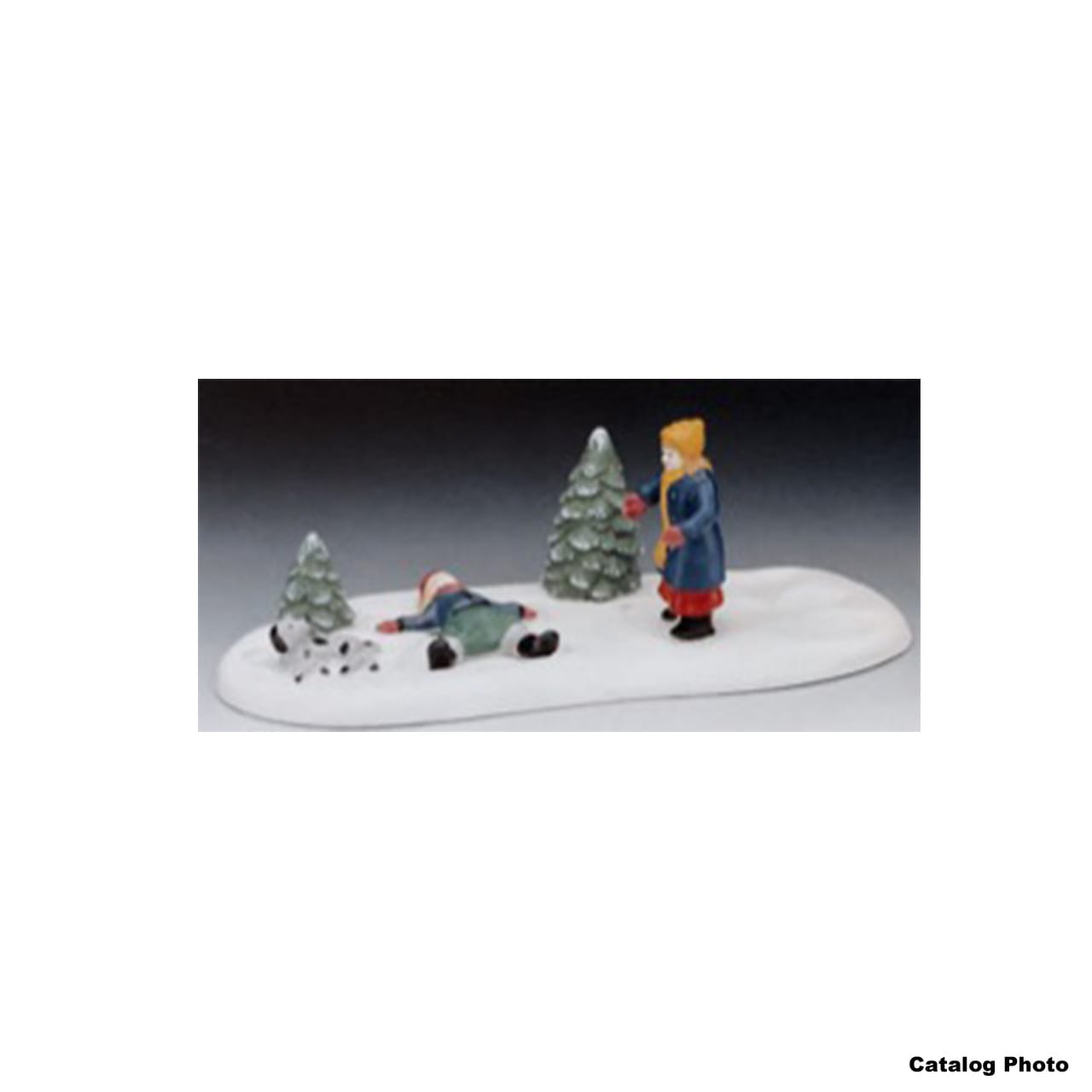 lemax-snow-angels-figurines-anges-des-neiges-pour-village image 1