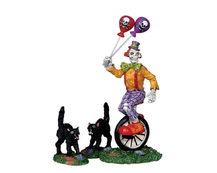 lemax-ghoul-clown-figurine-clown-spooky-town image 1