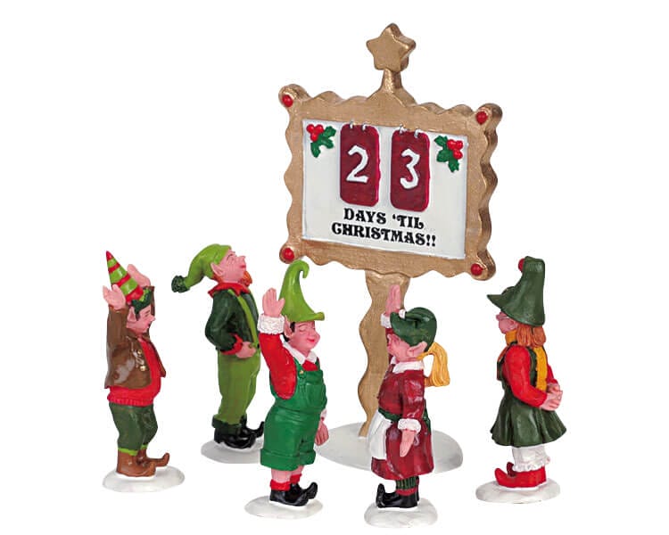 lemax-elf-in-christmas-countdown-figurine-lutin-calendrier-no-l image 1