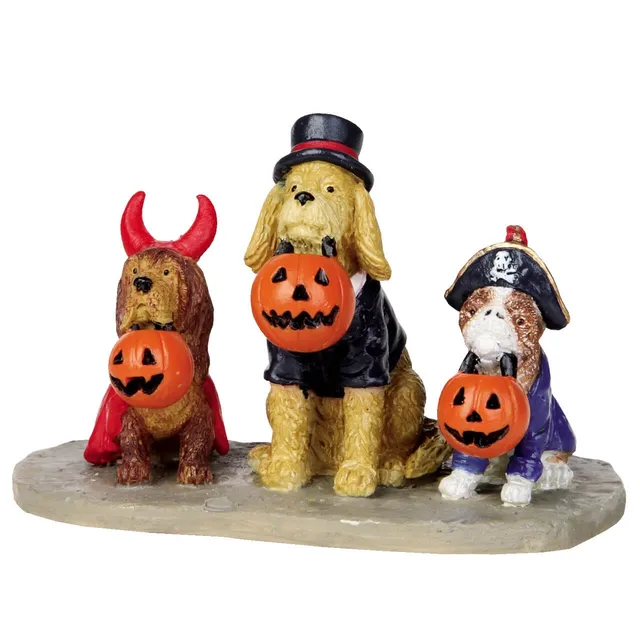 lemax-trick-or-dog-treats-figurine-spooky-town image 1