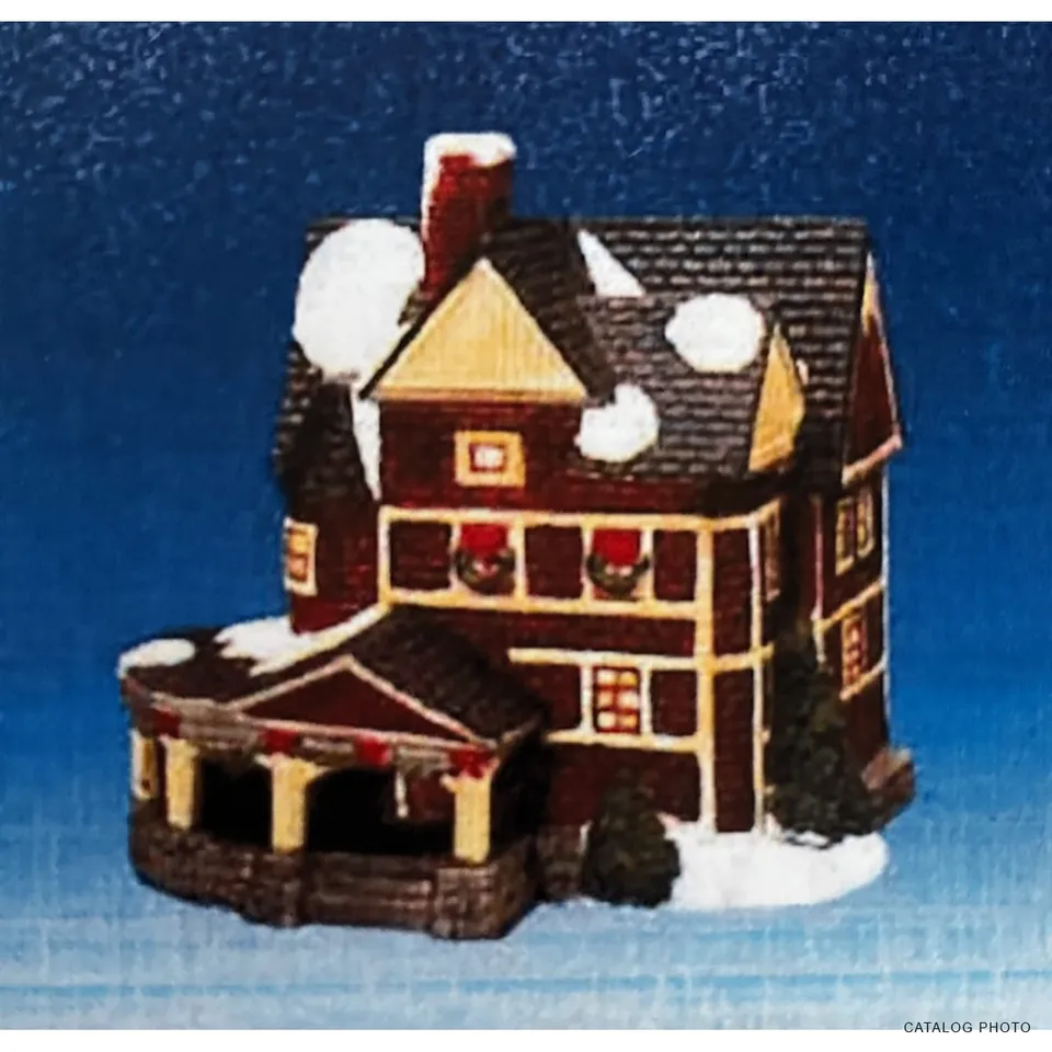 lemax-kenwood-house-manoir-miniature-lumineux-village-de-no-l image 1