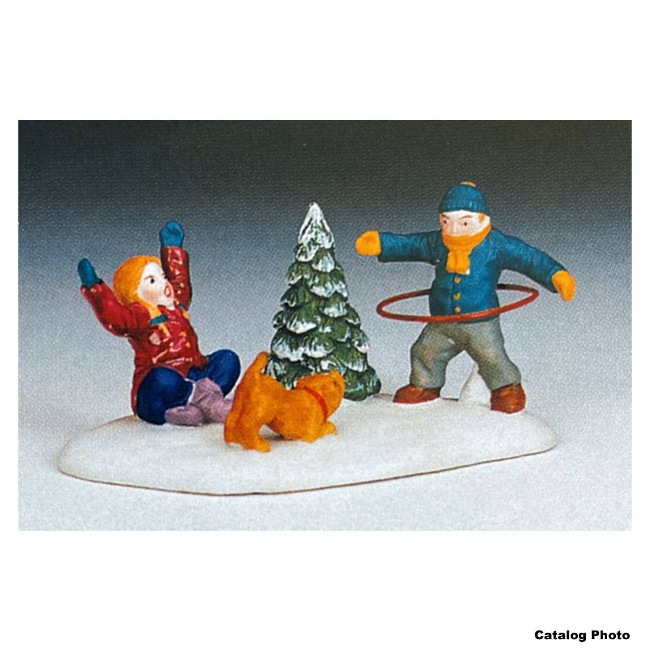 lemax-holiday-hula-hoops-figurine-village-miniature image 1