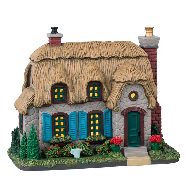 lemax-abigail-s-cottage-chalet-miniature-enneig-caddington image 1