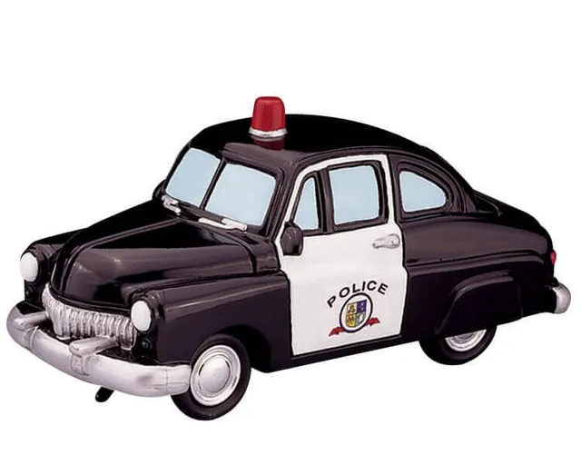 lemax-police-squad-car-voiture-de-police-miniature image 1