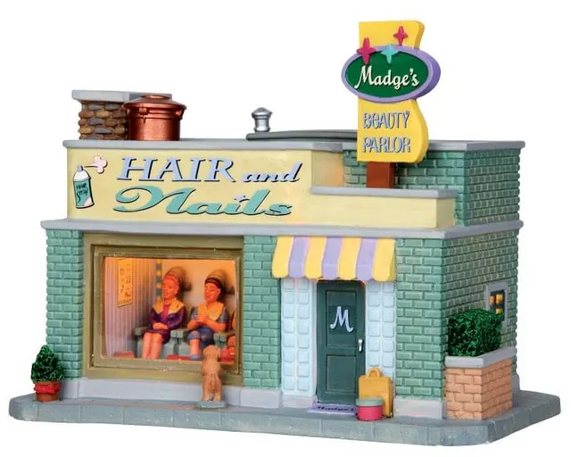 lemax-madge-s-beauty-parlor-maison-miniature-lumineuse-village-de-no-l image 1