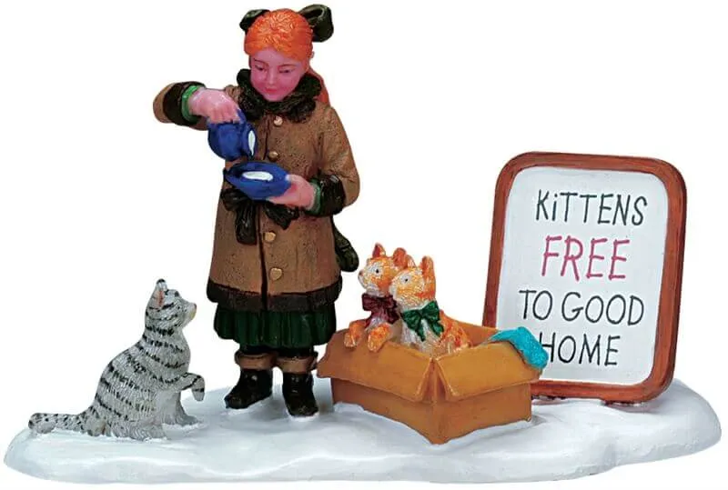 lemax-free-to-good-home-figurines-chiots-village-no-l image 1
