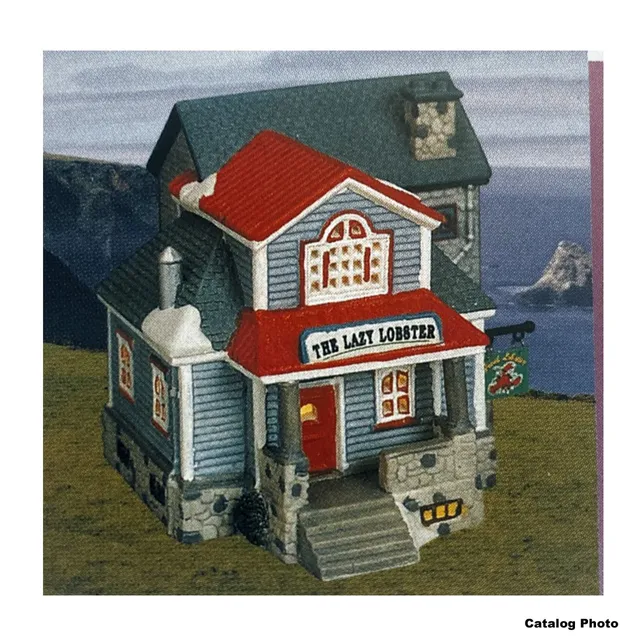lemax-the-lazy-lobster-restaurant-miniature-lumineux image 1