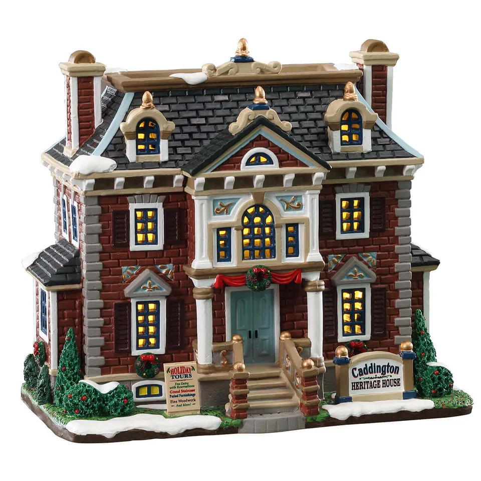 lemax-heritage-house-caddington-maison-lumineuse-de-no-l image 1