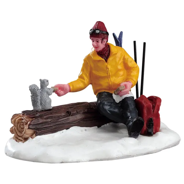 lemax-have-a-bite-figurine-gourmande-vail-village-miniature image 1