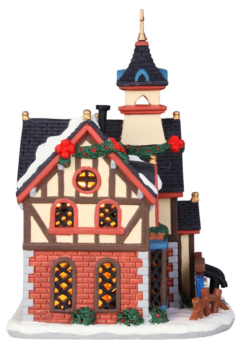 lemax-rustic-church-glise-village-de-no-l-miniature-lumineuse image 3