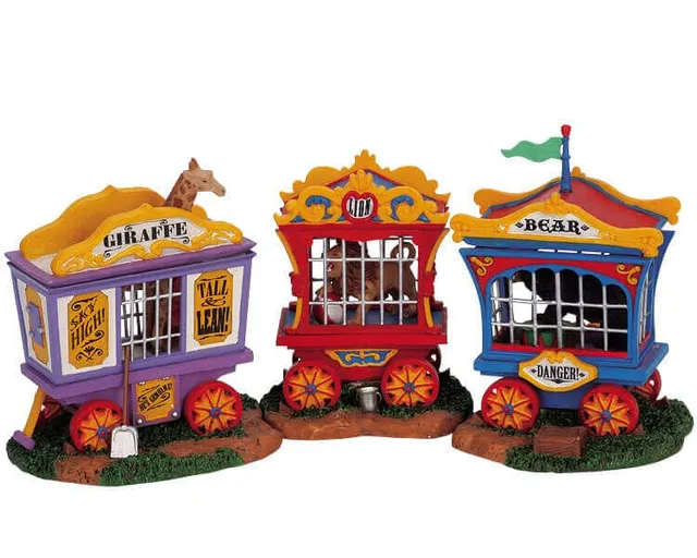 lemax-animal-cages-cages-animaux-accessoire-village-miniature image 1